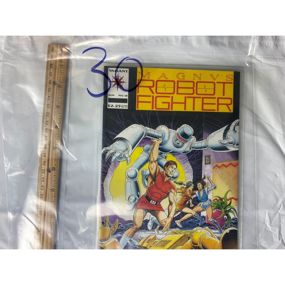 Magnus Robot Fighter 18‎ Valiant Comics Nov 1991 $2.25